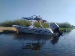 OTB-4 Bimini on Air Tower AquaScape